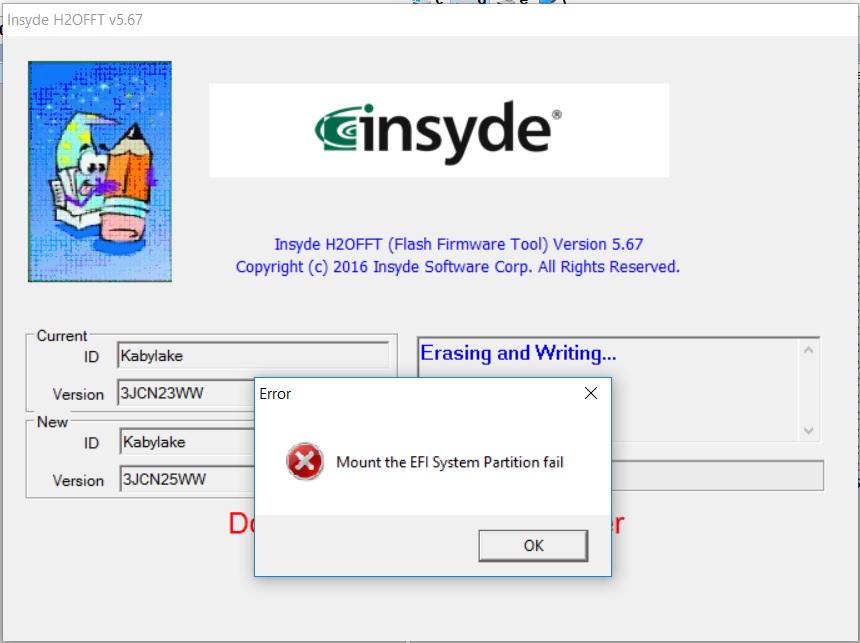Insyde corp bios update download